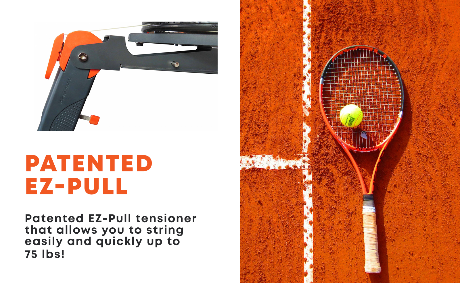 Mistringer | Tennis Racket Stringing Machine | Restring in 30 Mistringer | Tennis Racket Stringing Machine | Restring in 30